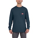 Vorschaubild Milwaukee WTLSBLU-XL Arbeits-Langarm-Shirt blau mit UV-Schutz 4932493046