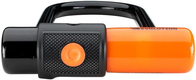 KRYPTONITE Bügelschloss Evolution Lite Mini-6 schwarz, orange