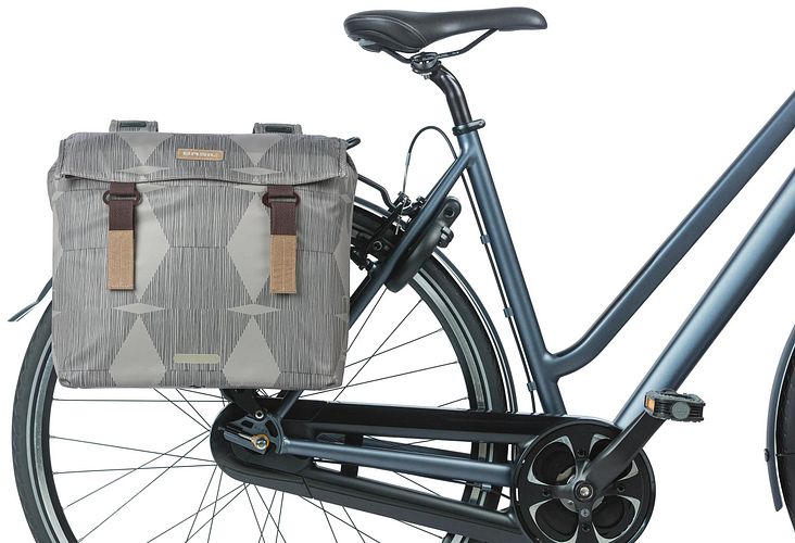 Basil Elegance MIK Doppeltasche beige