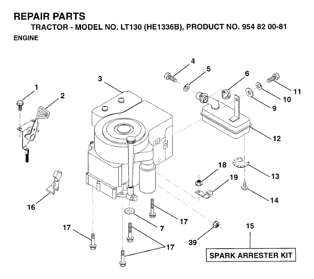 Explosionszeichnung Ersatzteile
