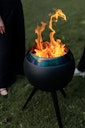 Vorschaubild höfats MOON 45 All Black Feuerschale mit hohem Fuß