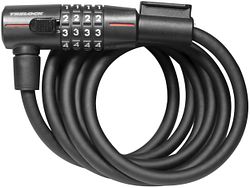 Trelock Spiralkabelschloss SK 210 schwarz Zahlencode