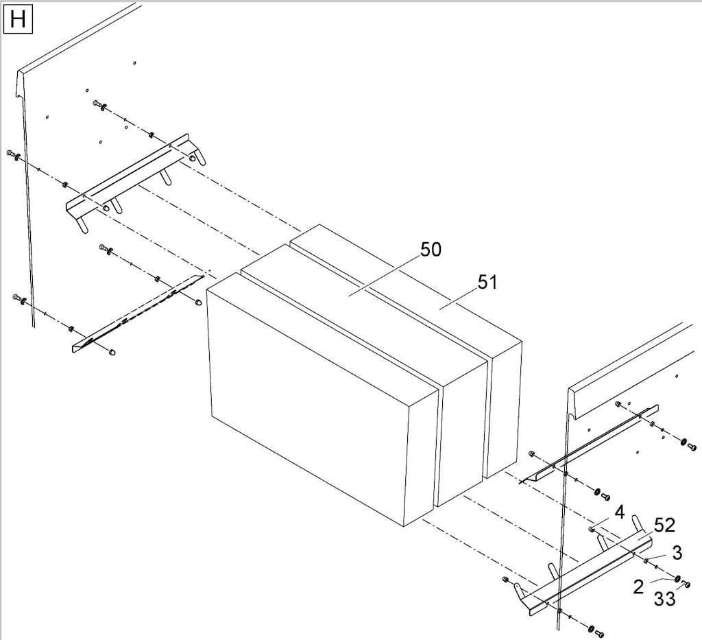Explosionszeichnung Ersatzteile