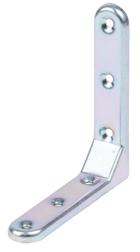 Alberts® Zierwinkel, geprägt, galvanisch verzinkt dickschichtpassiviert, TxHxB 103x103x21 mm 337131