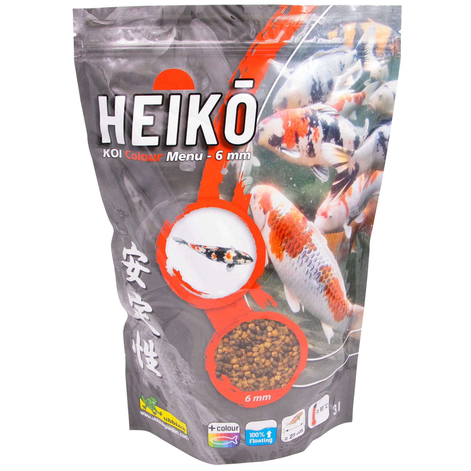Ubbink HEIKO - Koi Color Menu 6 mm Pellets - 3 l