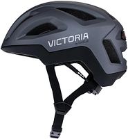 Victoria Helm React LED grau, schwarz
