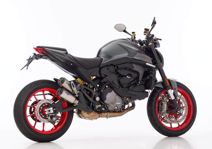 SHARK ENDSCHALLDÄMPFER Titan/Carbon silber TRC-10 für DUCATI Monster/+ EURO5  