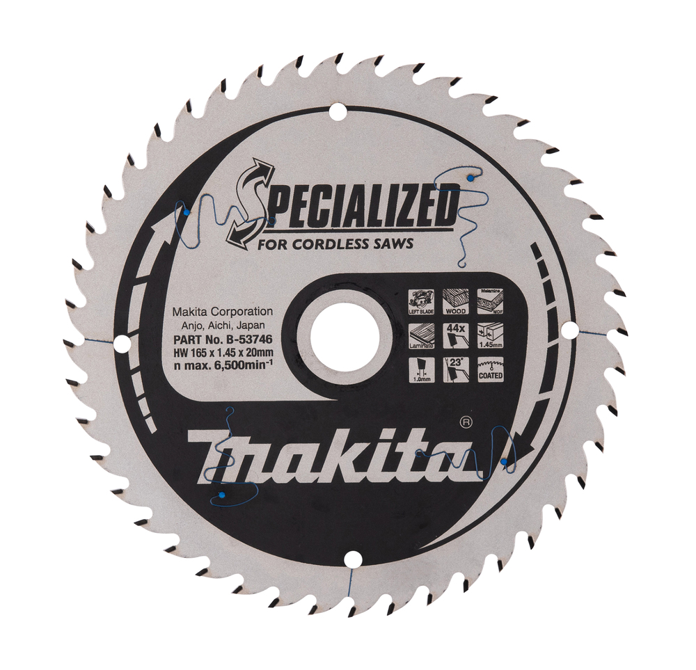 Thumbnail - Makita SPECIALIZED Sägebl. 165x20x44Z B-53746