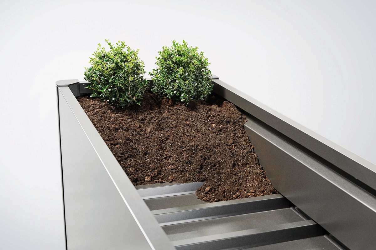 BIOHORT Zwischenboden, HxL: 3 x 51cm - grau - Image 3