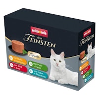 animonda Mousse-Vielfalt Mixpack 12 x 85 Gramm Spezialfutter