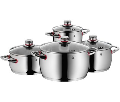 WMF Quality One Topf-Set, 4-teilig Ø 20/16/20/24 cm