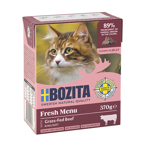 Bozita Häppchen in Gelee 370 Gramm Katzennassfutter