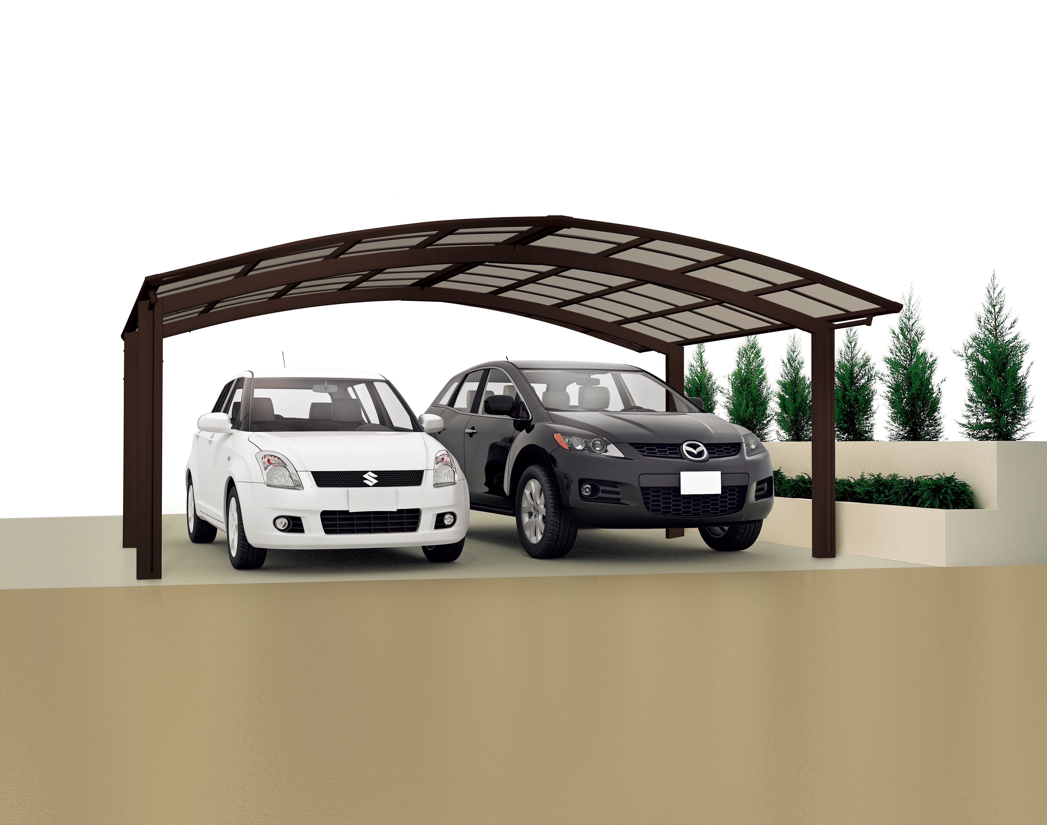 Ximax Carport Portoforte Typ 80 M-Ausführung 495 x 603 cm