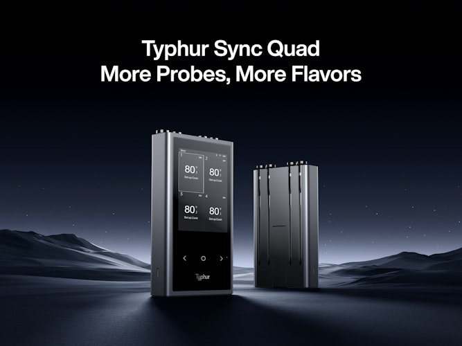 Typhur Grillthermometer SYNC Quad - 4 Thermometer