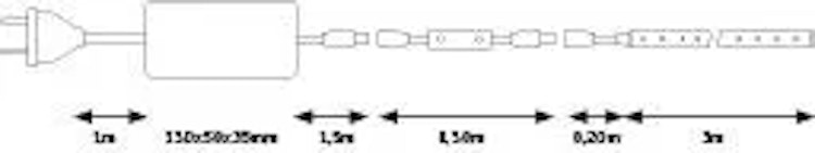 Paulmann SimpLED Power LED Strip Neutralweiß Komplettset 3m