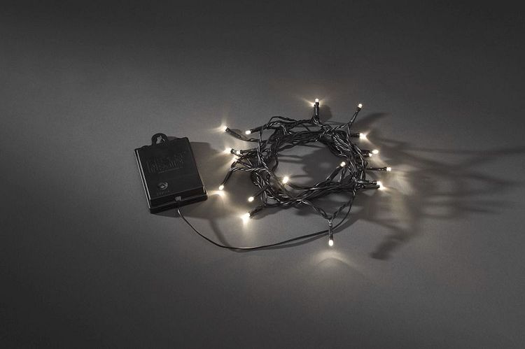 Konstsmide Weihnachtsbeleuchtung  LED Lichterkette mit an/aus Schalter Licht