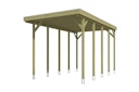 Vorschaubild Skan Holz Friesland - Flachdach Caravan-Carport aus Nadelholz Breite 402 cm