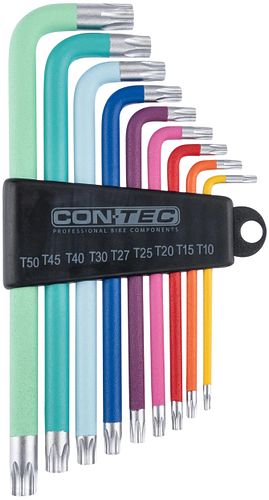 CONTEC Innensechsrund-Winkelschlüsselsatz TFM-255