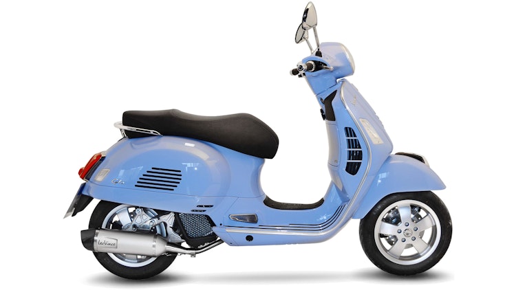 LeoVince Komplettanlage Edelstahl SBK LV ONE EVO für PIAGGIO VESPA GTS 125/150 mit Katalysator