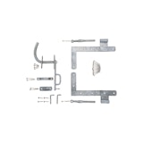 T&J L-Tor BeschlagsetZubehörbild