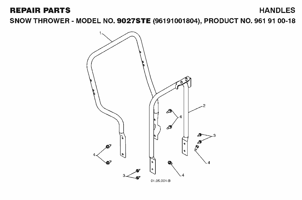 Explosionszeichnung Ersatzteile
