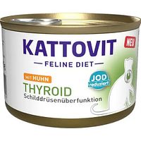 Kattovit 185gx12 Feline Diet Thyroid Huhn 185g Katzennassfutter