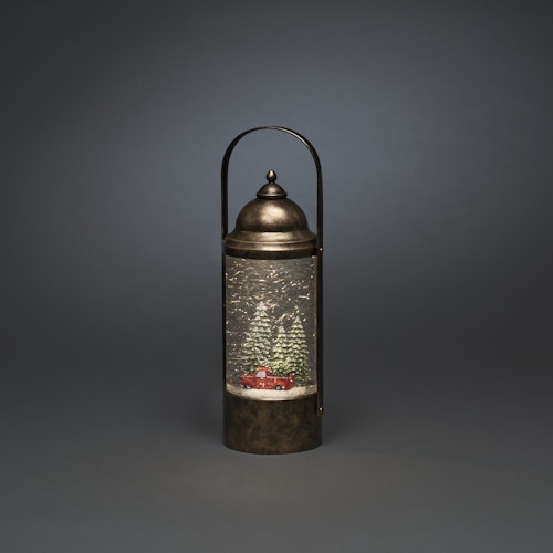 Konstsmide Weihnachtsbeleuchtung  LED Wasserlaterne Weihnachtsbäume und Auto