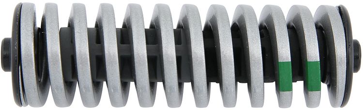 by,schulz Federelement LT silber mit Farbcode standard (80-105 kg)
