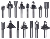 Einhell Oberfräsen-Zubehör Fräsersatz 8 mm 15 tlg. 49757291 Einhell Oberfräsen-Zubehör Fräsersatz 8 mm 15 tlg. 49757291Zubehörbild