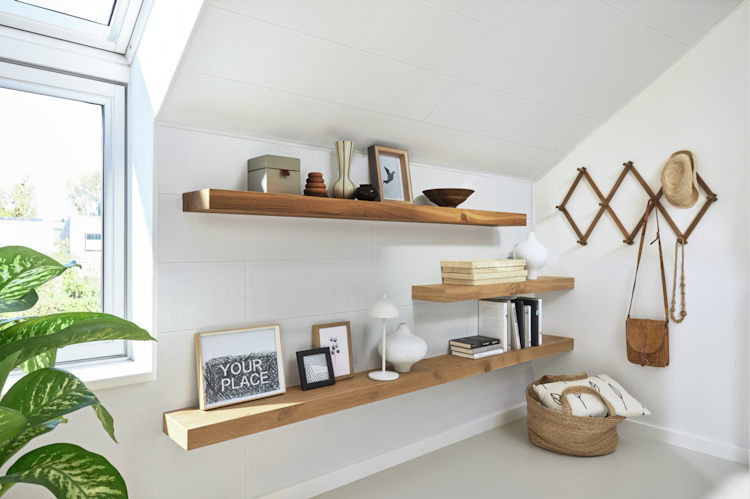 MEISTER Dekorpaneele MeisterPaneele. bocado DP 200 20126 White wall alle Längen