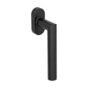 Vorschaubild Griffwerk Fenstergriff VAYA 128 LUCIA Graphitschwarz R 7x32mm