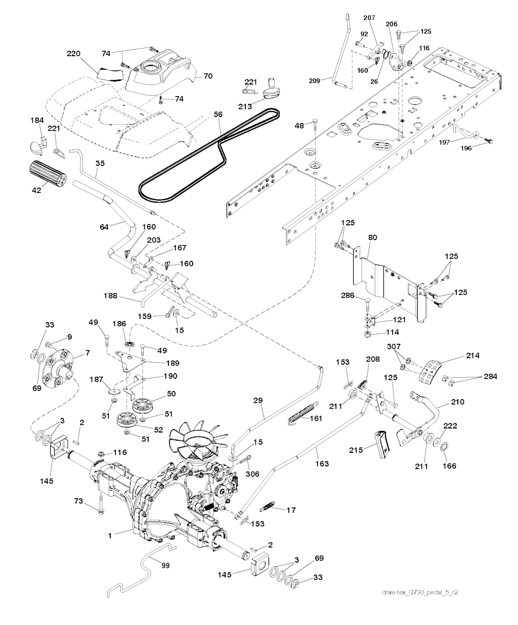 Explosionszeichnung Ersatzteile