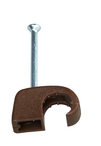 Kopp Iso- Schellen 7 - 11 mm braun