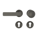 Vorschaubild Griffwerk Wechselgarnitur VAYA 265 MINIMAL MODERN fast2fix Fast2Fix Rosetten rund  Knopf R2 Kaschmirgrau L