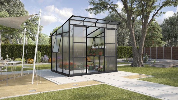 Vitavia Gewächshaus Freya 5900 inkl. 1 Seitenfenster - 5,9 m²