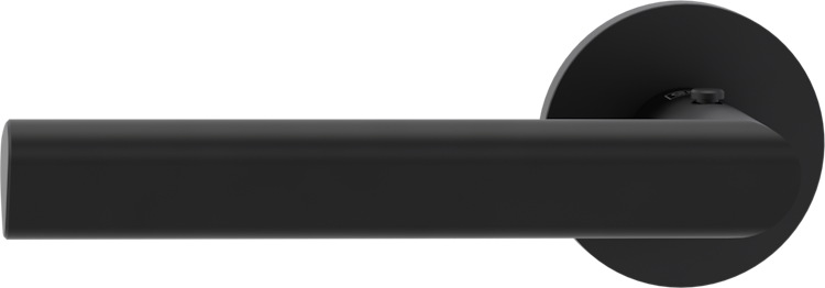 Griffwerk VAYA 137 TRI fast2fix Fast2Fix Rosetten rund smart2lock L Graphitschwarz