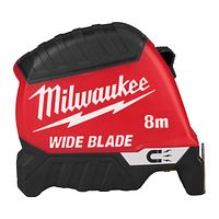 Milwaukee Premium-Bandmaß breit 8 m magnetisch, 35 mm breites Band 4932499209
