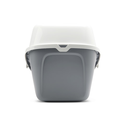 SAVIC Katzentoilette Nestor GIANT weiß/grau