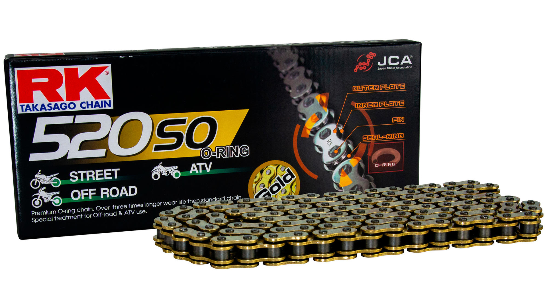 RK Kette GB520SO, 112 Glieder