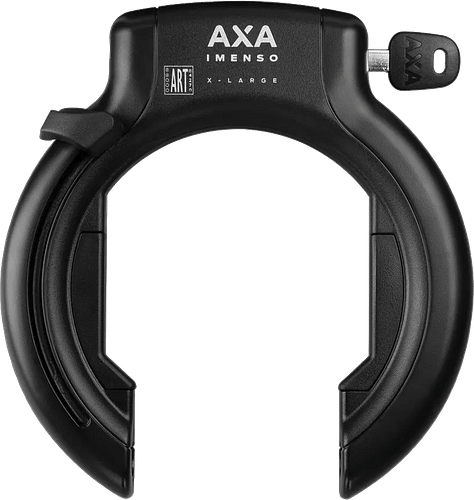 Axa Rahmenschloss Imenso X-Large schwarz NAZ, nicht abziehbarer Schlüssel, ART**-