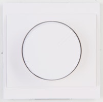 Kopp Dimmerabdeckung für Druck-Wechseldimmer MALTA arktis-weiß