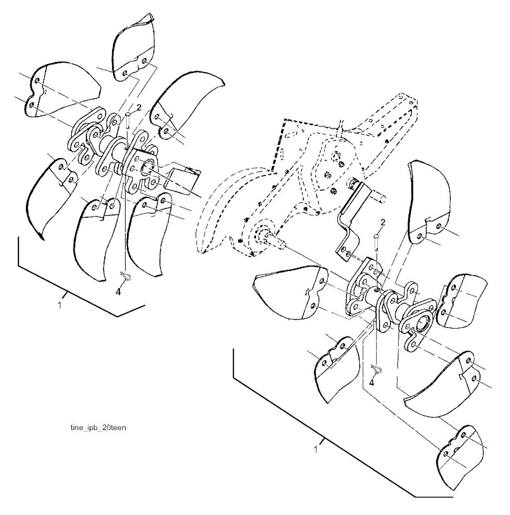 Explosionszeichnung Ersatzteile