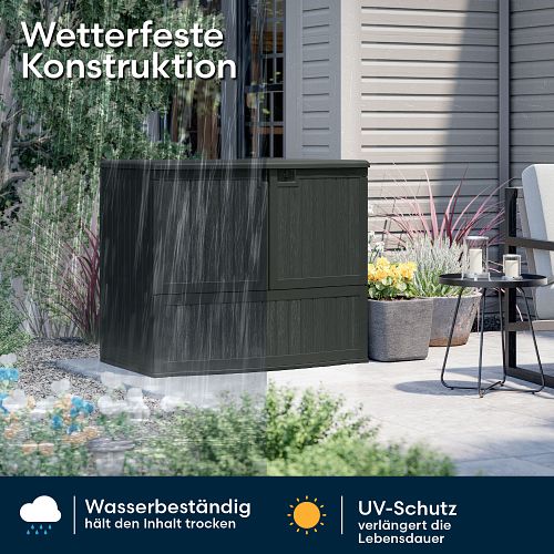 Suncast Kunststoff-Gartenschrank 738 L
