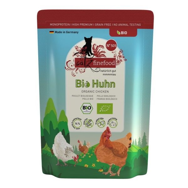 catz finefood Bio 12 x 85g Katzennassfutter