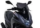 Vorschaubild ERMAX Scooterscheibe Sport Acrylic durchsichtig Schwarz getönt für YAMAHA Tricity 125; Tricity 155