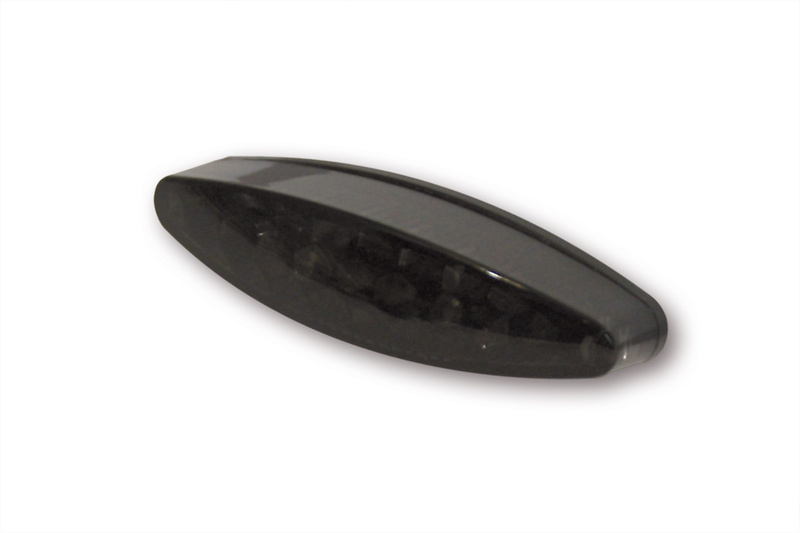 Thumbnail - HIGHSIDER pro Little Number1 LED Rücklicht Schwarz/Getönt Mit Kennzeichenbeleuchtung (1Stck)