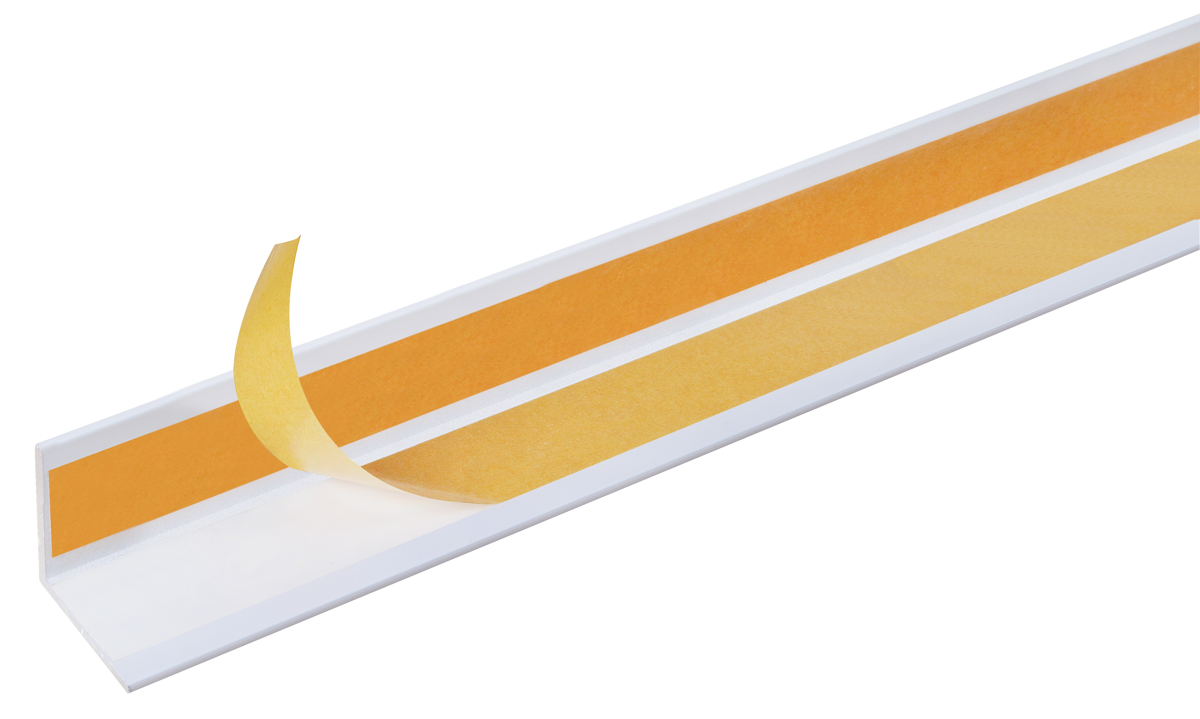 Alberts® Winkelprofil selbstkl., Kunststoff, Länge 2,6m, versch. Größen und Farben-grau metallic-20 x 20 x1,5 mm