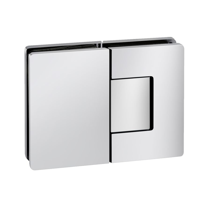 Griffwerk Pendeltürband 1.0 -Glas-Wand -Edelstahl-Optik matt 50Kg Traglast (pro Paar) -stückweise verpackt