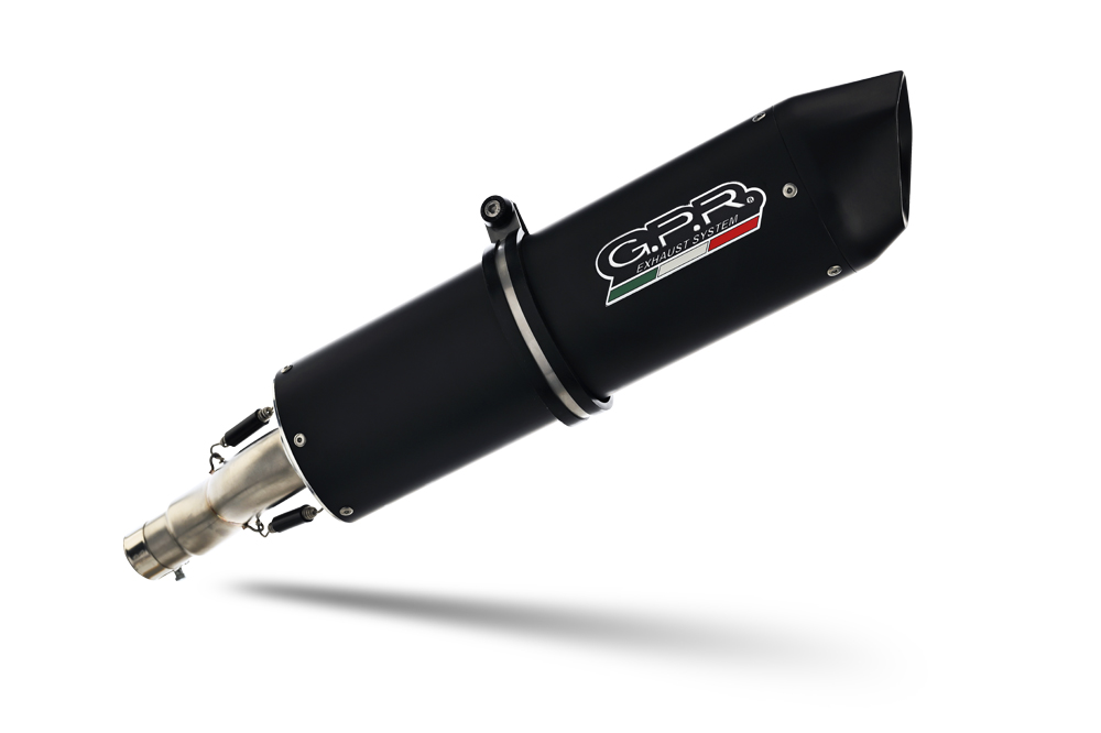 GPR Endschalldämpfer Moto GuzziV85 TT 2021/2023 e5 FURORE NERO SP