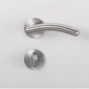 Vorschaubild Griffwerk Türgriff SAVIA K4 PROFESSIONAL Schraubrosette- Edelstahl matt